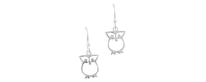 Earrings Owl Dangles by Tomas