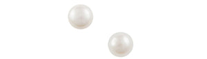 Earrings Freshwater Pearl Studs 6mm by Tomas