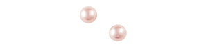 Earrings Pink Freshwater Pearl Studs by Tomas
