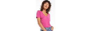 Top Pocket Tee Magenta - Z Supply