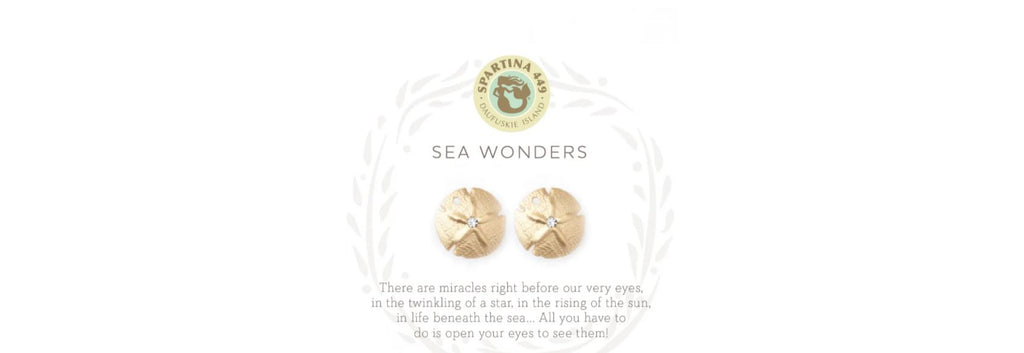 Sea La Vie Sea Wonders Gold Earrings by Spartina