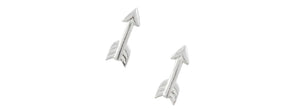 Earrings Silver Arrows Post by Tomas