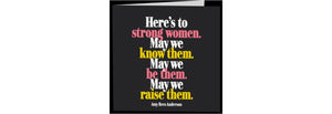 Quotable Cards, Greeting Card Strong Women