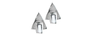 Earrings Deco Triangle Post by Tomas