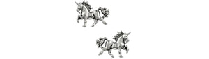 Earrings Unicorn Prancing Studs by Tomas