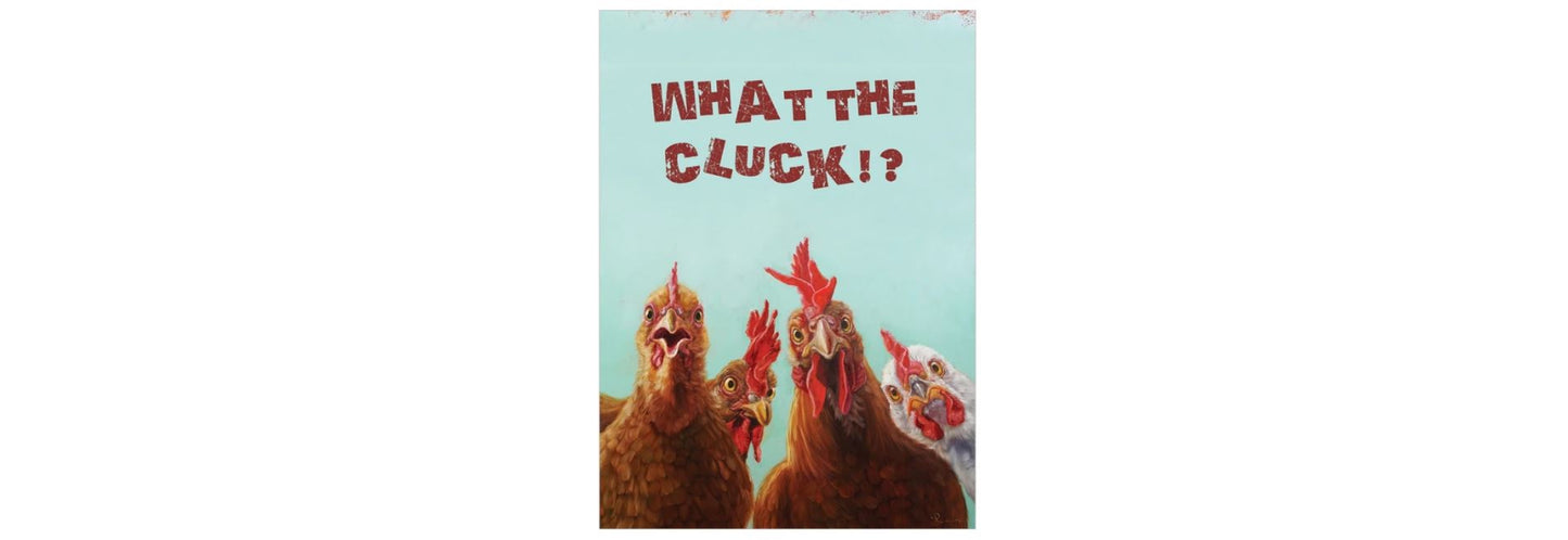 What The Cluck Birthday Card