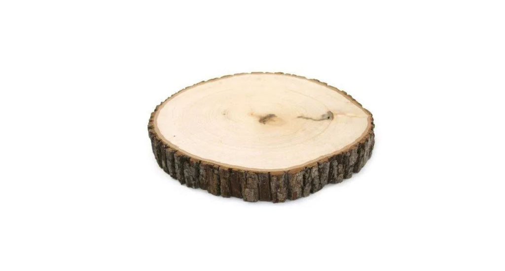Paulownia Wood Slice Round 12-3/4"